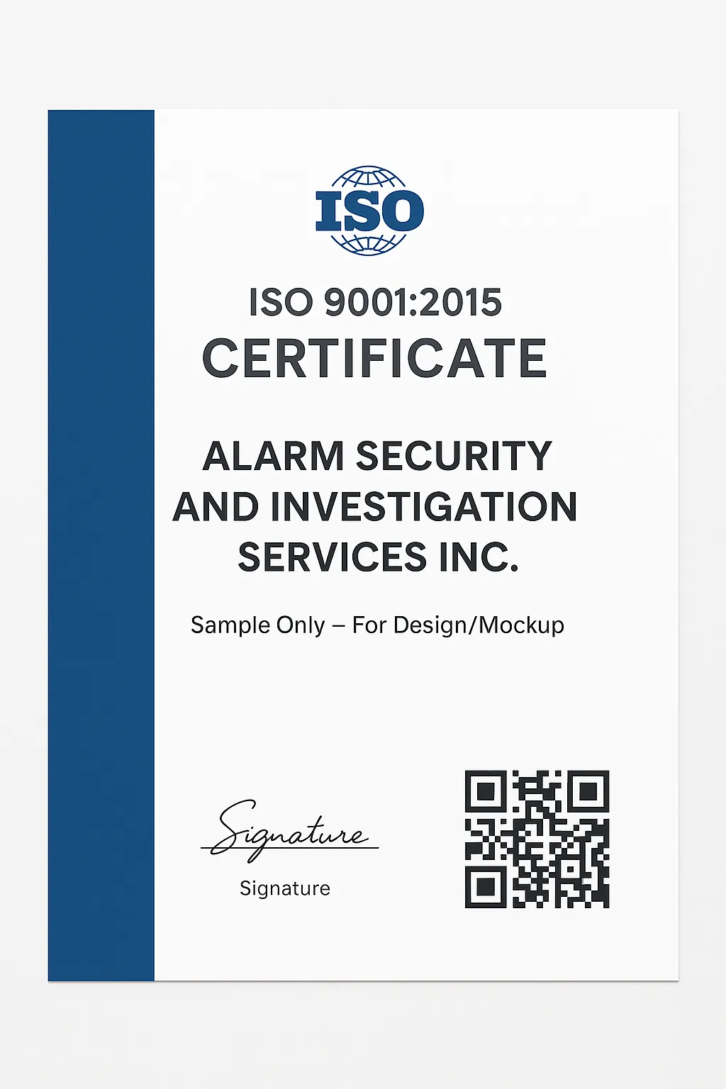 ISO 9001:2015 Certified
