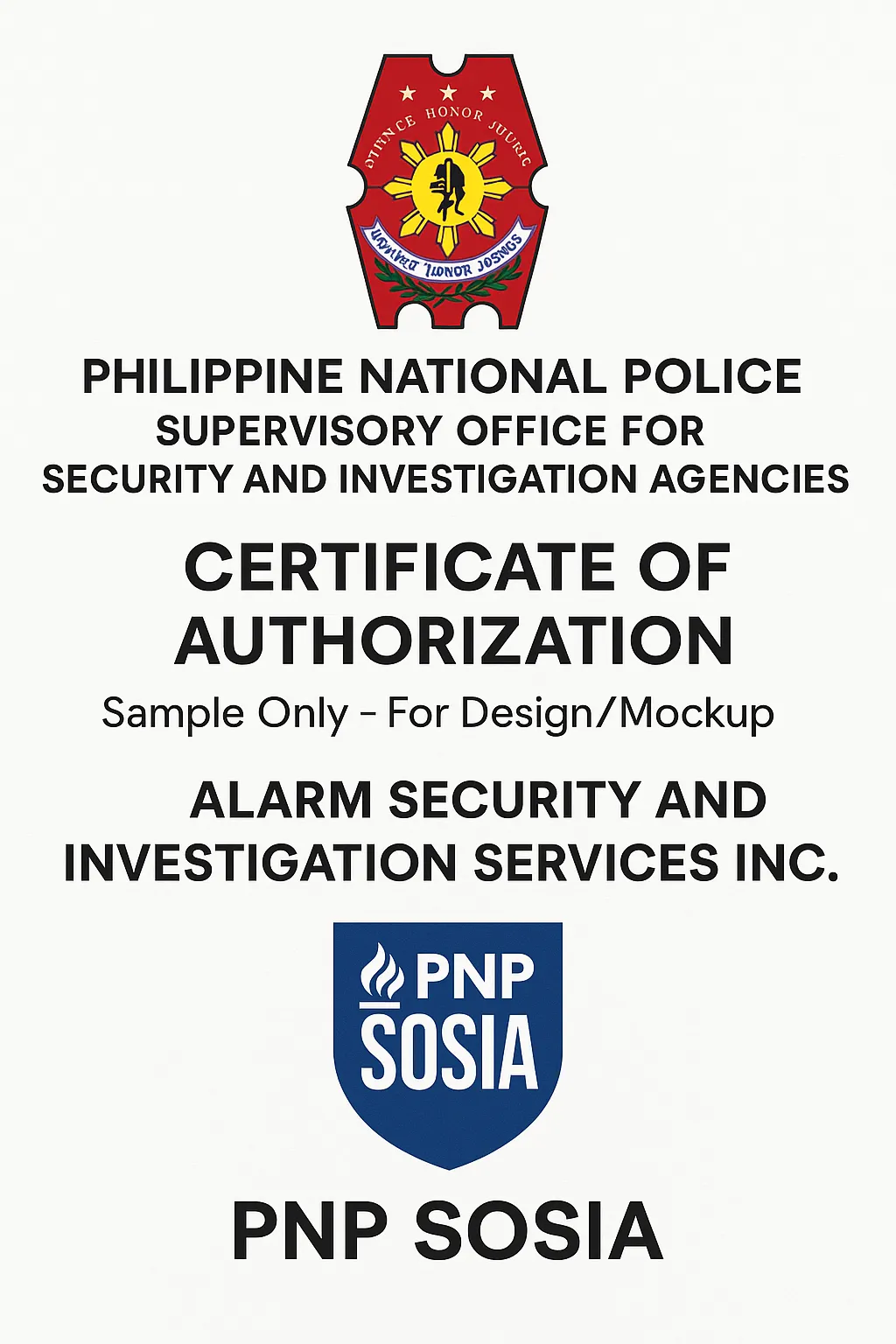 PNP SOSIA